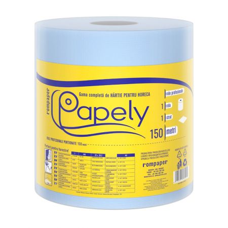 Prosop hartie industriala reciclata PAPELY, 150 m