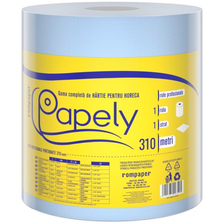 Prosop hartie industriala reciclata PAPELY, 310 m