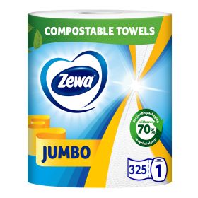 Prosop hartie ZEWA Jumbo, 2 straturi, 76 m