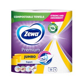 Prosop hartie ZEWA Jumbo Premium, 3 straturi, 53.8 m