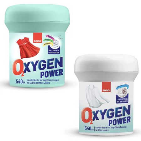 Pudra indepartare pete SANO Oxygen Power, 540 g