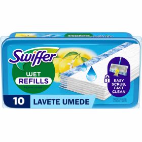 Rezerva umeda mop plat SWIFFER, 10 buc/set