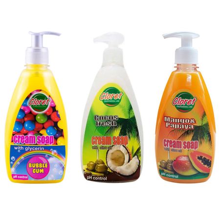 Sapun lichid CLORET, 500 ml