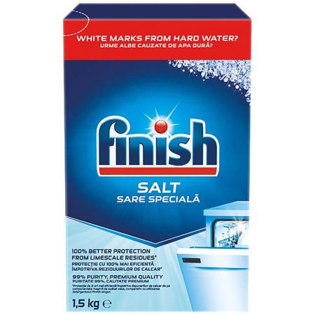 Sare pentru masina de spalat vase FINISH, 1.5 kg