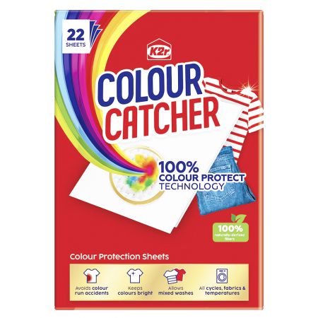 Servetele transfer culori K2R COLOUR CATCHER Max Protect, 22 buc