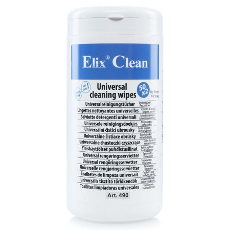 Servetele umede universale, ELIX Clean, 100 buc/set