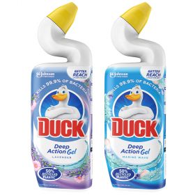 Solutie curatare toaleta DUCK Deep Action Gel, 750 ml