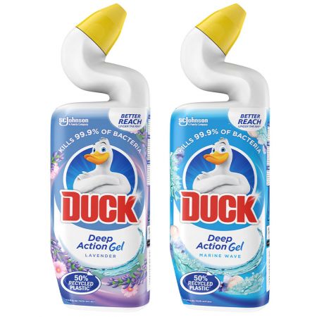 Solutie curatare toaleta DUCK Deep Action Gel, 750 ml