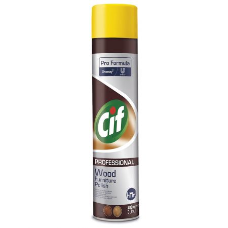 Spray pentru mobila lemn CIF Professional, 400 ml