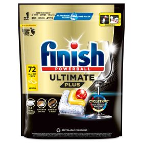 Detergent tablete pentru masina de spalat vase FINISH Powerball Ultimate All in 1, 72 buc/set