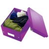 Cutie depozitare medie 369 x 281 x 200 mm, LEITZ WOW Click and Store