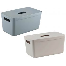 Cutie depozitare cu capac, 320 x 185 x 160 mm, 8L, IDEA HOME FlexiStore