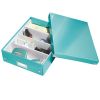 Cutie depozitare medie 280 x 100 x 370 mm, LEITZ WOW Click and Store Organizer 6058