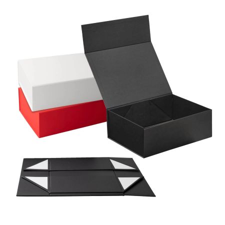 Cutie cadouri cu inchidere magnetica, 20x18x8 cm, Natural