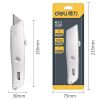 Cutter mare 19 mm cu lama retractabila DELI DL4260