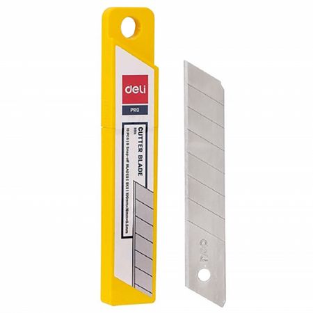 Rezerva pentru cutter mare (18 mm), 10 buc/set, DELI