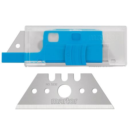 Lame trapezoidale pentru cutter, MARTOR 5232, 10 buc