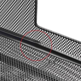 Suport documente si accesorii birou, metalic, 9 compartimente Mesh 9039-2, mic defect