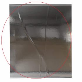 Tabla magnetica emailata ROCADA, 120x200 cm - mic defect