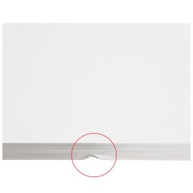 Tabla magnetica 120x300 cm, alba - mic defect