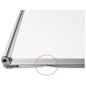 Tabla magnetica 120x300 cm, alba - mic defect