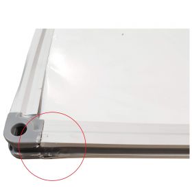 Tabla magnetica 120x240 cm, alba - cu mic defect