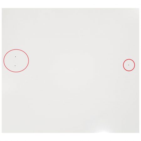 Tabla magnetica 2x3, 120x240cm, alba -cu mic defect