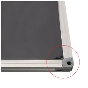 Tabla scolara neagra creta 100x200 cm - mic defect