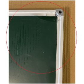 Tabla scolara verde creta 120x300 cm - mic defect