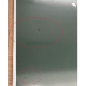 Tabla scolara verde creta 120x300 cm - mic defect