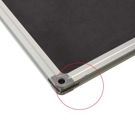 Tabla scolara neagra creta 120x180 cm - mic defect