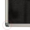 Tabla scolara neagra creta 120x180 cm - mic defect