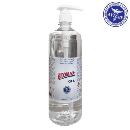 Dezinfectant maini EKOMAX, 1 litru