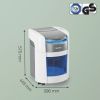 Distrugator documente automat, micro cross-cut, LEITZ IQ OptiMax Home Office 150