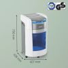 Distrugator documente automat, micro cross-cut, LEITZ IQ OptiMax Office 300