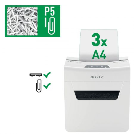 Distrugator documente LEITZ IQ Protect 3M