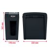 Distrugator documente REXEL Secure X8 Slim