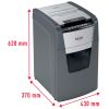Distrugator documente automat, micro cross-cut, REXEL Optimum AutoFeed+ 130M