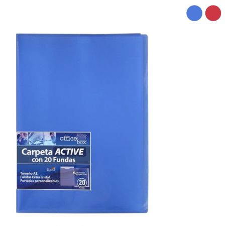 Dosar de prezentare A3, 20 folii, Supra OFFICE BOX