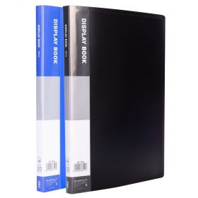 Dosar de prezentare A4, 20 folii, coperta rigida, DELI