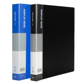 Dosar de prezentare A4, 60 folii, coperta rigida, DELI