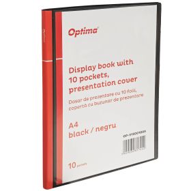 Dosar de prezentare personalizabil, A4, 10 folii, OPTIMA