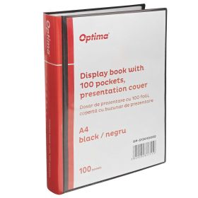 Dosar de prezentare personalizabil, A4, 100 folii, OPTIMA