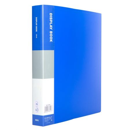 Dosar de prezentare A4, 40 folii, coperta rigida, DELI