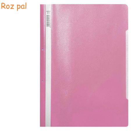 Dosar plastic cu sina si gauri NOKI Eco - Office Direct