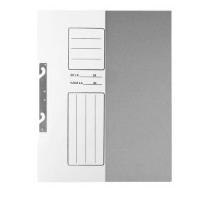 Dosar carton alb pentru incopciat, coperta 1/2