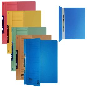 Dosar carton colorat pentru incopciat, coperta 1/2, ELBA