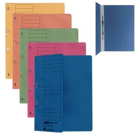 Dosar carton colorat cu capse, coperta 1/2, ELBA