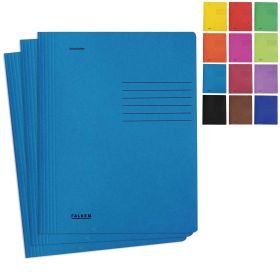 Dosar carton color cu sina, 240 g/mp, FALKEN, 100 buc/set