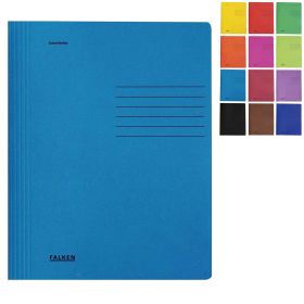 Dosar carton color cu sina, 240 g/mp, FALKEN